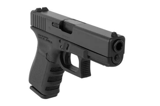 Glock G19 Gen 3 pistol has a compact frame